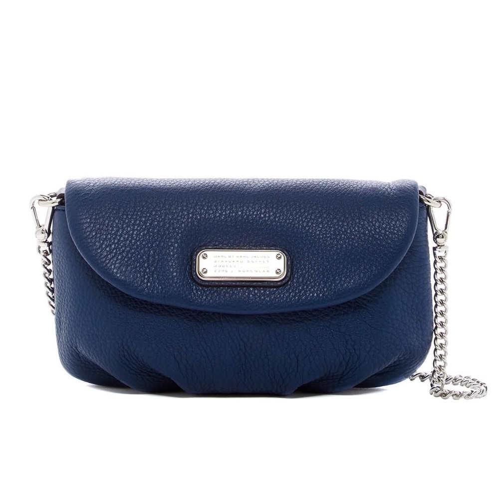 NWT Marc by Marc Jacobs Leather Crossbody Bag, Blue